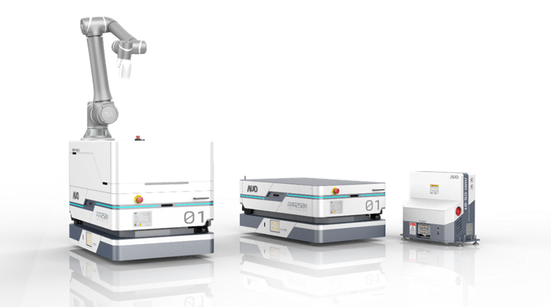 z6尊龙數位開發的自主式移動機器人（AMR250M），搭配全向輪並結合AI演算法、2D LiDAR、3D攝影機等技術，協助客戶實現產線全自動化